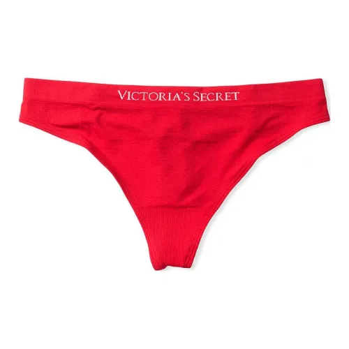 Victoria's Secret SEAMLESS Seamless Thong Panty / Lipstick Underpants Women's 1 Pack Red