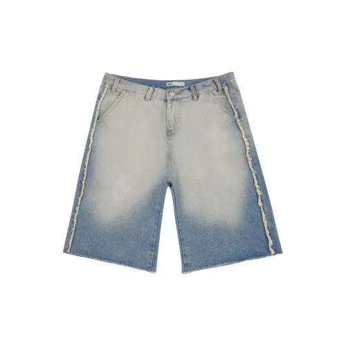 S45 Denim Shorts Men Blue