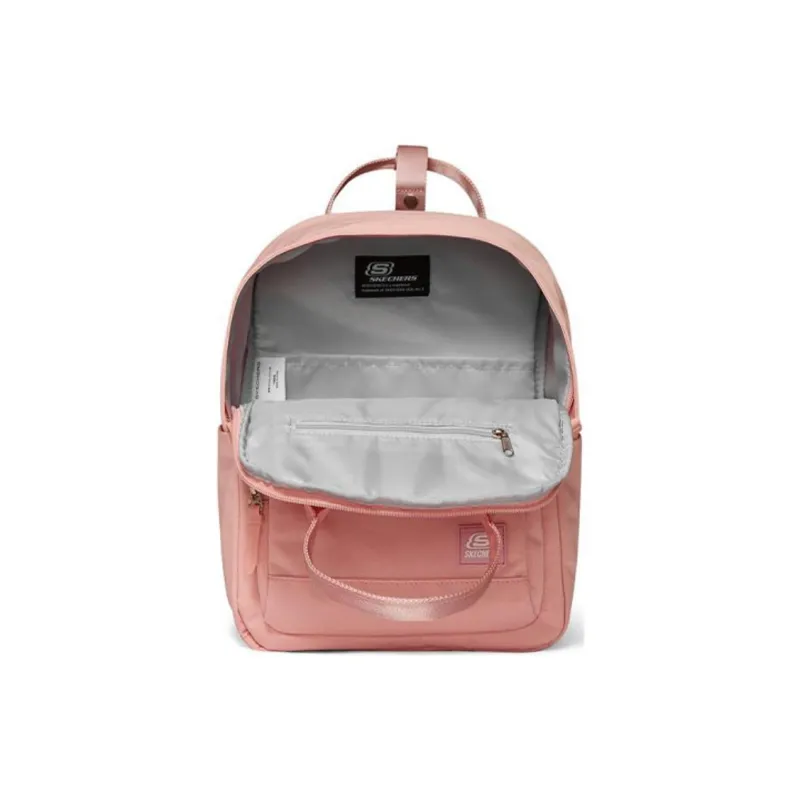 Skechers Fabric Backpack Regular Women's Pink-3