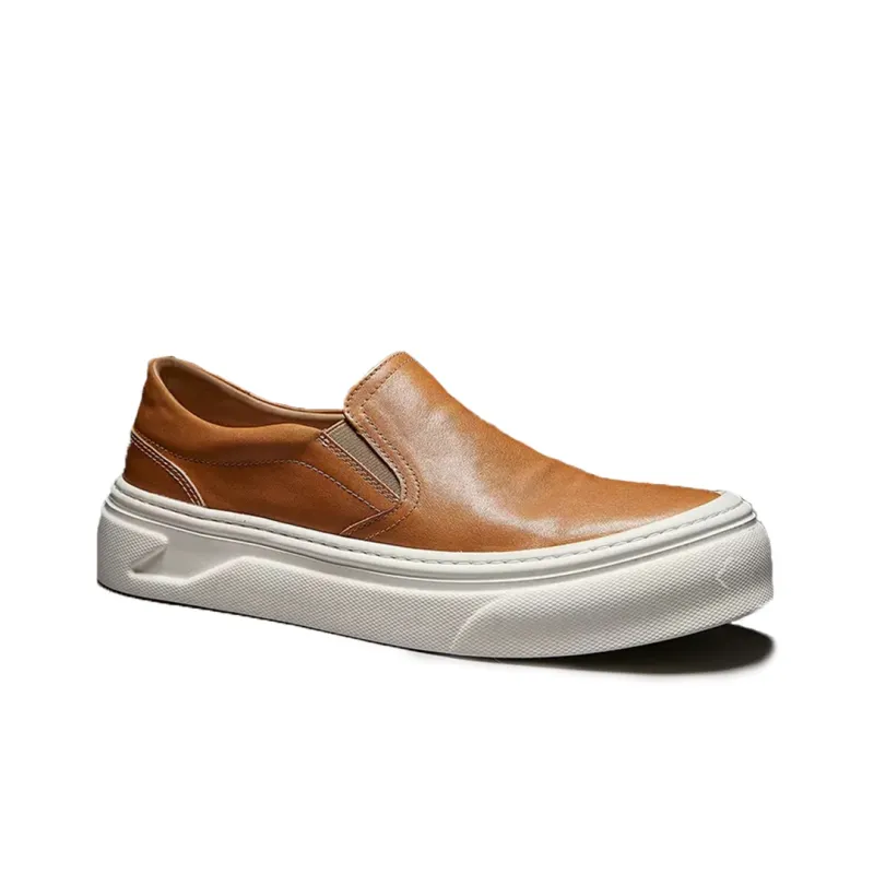 Voguhomme Loafers Men Brown-2