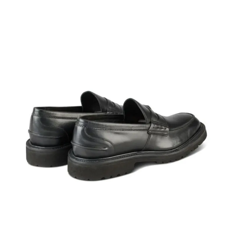 Tricker's Eva Penny Loafers Women's Black-3