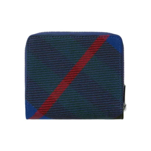 Burberry Cotton Blend Wallet Women's Knight Blue