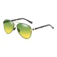 Black Gold Frame with Polarized Day & Night Lens+Box