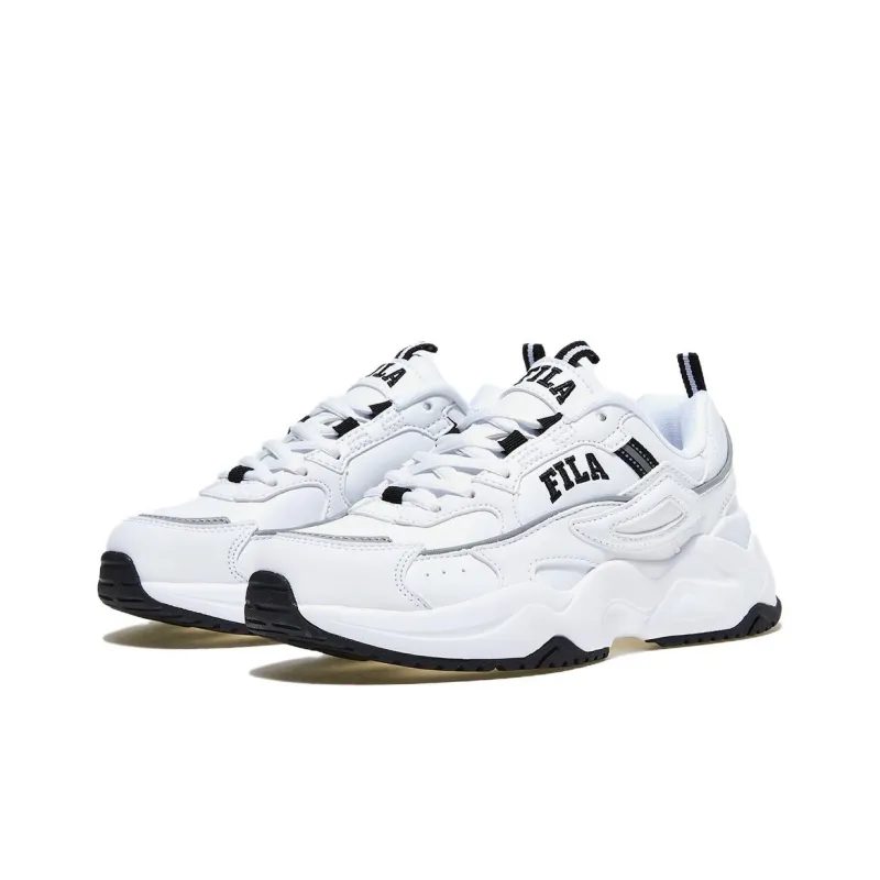 FILA Rayflide Tossud Cushioning, Wear Resistant Casual Shoes Women's White-2