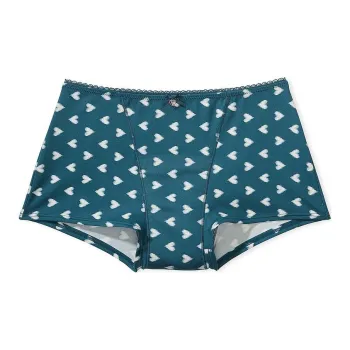 Victoria's Secret BODY BY VICTORIA Smooth PeriodBoyshortPanty/Bs Underpants Women's 1 Pack Heart Print