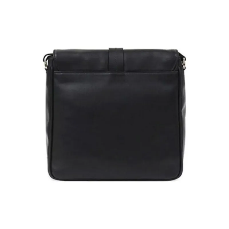 FERRAGAMO Calfskin Shoulder Bag Crossbody Bag Mini Women's Black-2