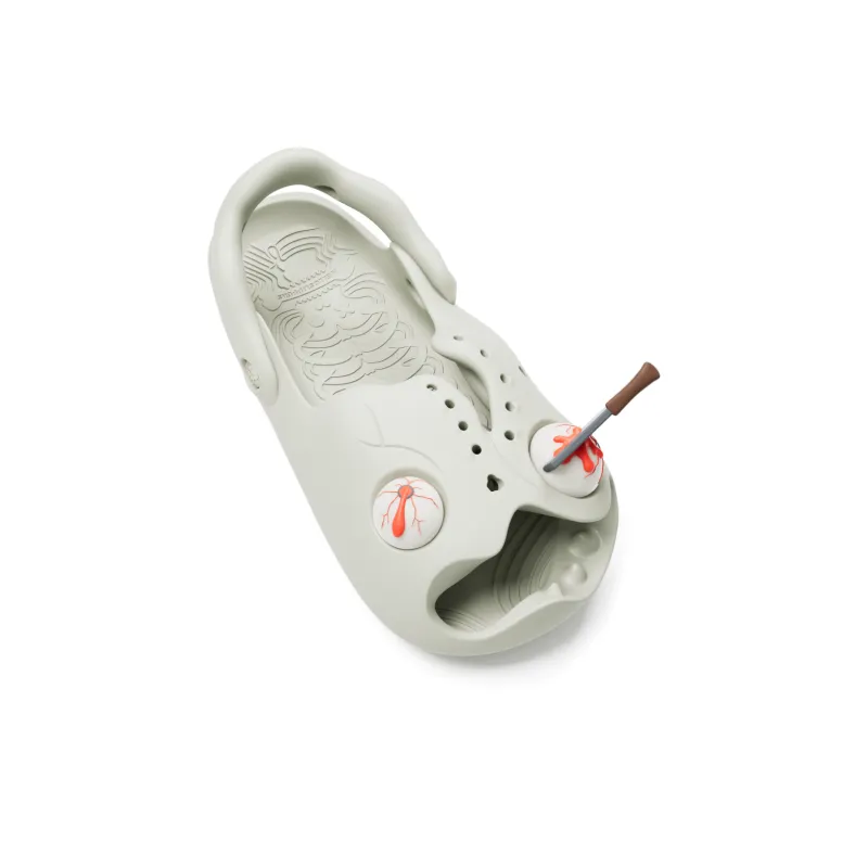 HelloSlippers Mr. Skully Zombie With A Kitchen Knife, Clogs Unisex-1