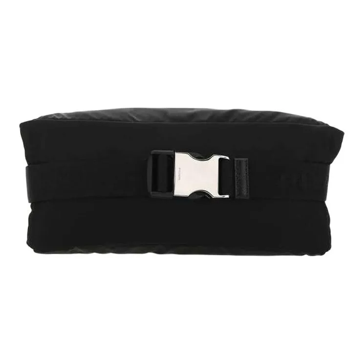 PRADA Nylon Fabric Coin Purse Men's Black-1