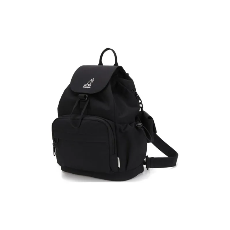 KANGOL Nylon Backpack Women's Black-1