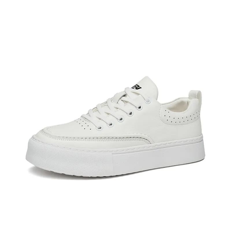 Product B Low Top Skateboard Shoes Men's White-0