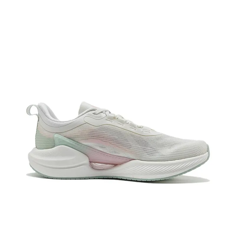 PEAK Cushioning Wear Resistant Low Top Casual Running Shoes Women's Beige-1