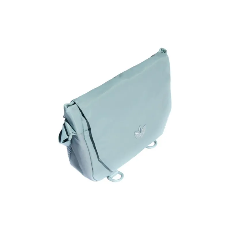 Adidas Originals Polyamide Messenger Bag, Shoulder Bag, Crossbody Bag Regular Unisex Light Mint Green-2