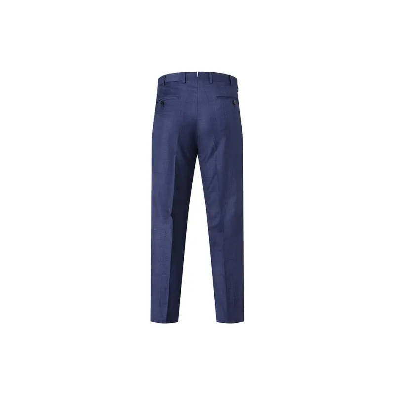 Zegna SS24 Business Suit Men's Dark Blue-4