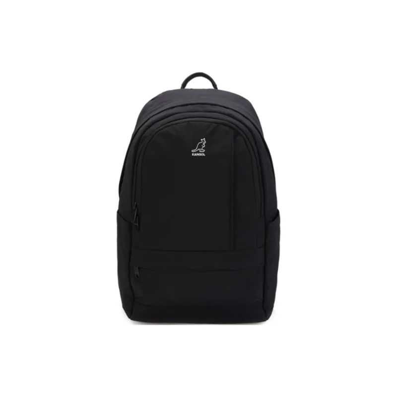 KANGOL Nylon Backpack Regular Unisex Black-0