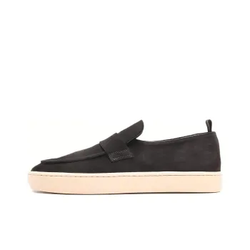 Officine Creative Slip on Suede Sneakers