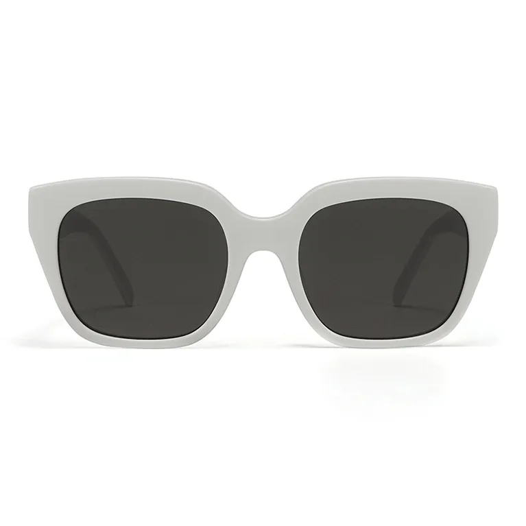 PLASTIC BRAIN Plate Frame Square Sunglasses Unisex-2