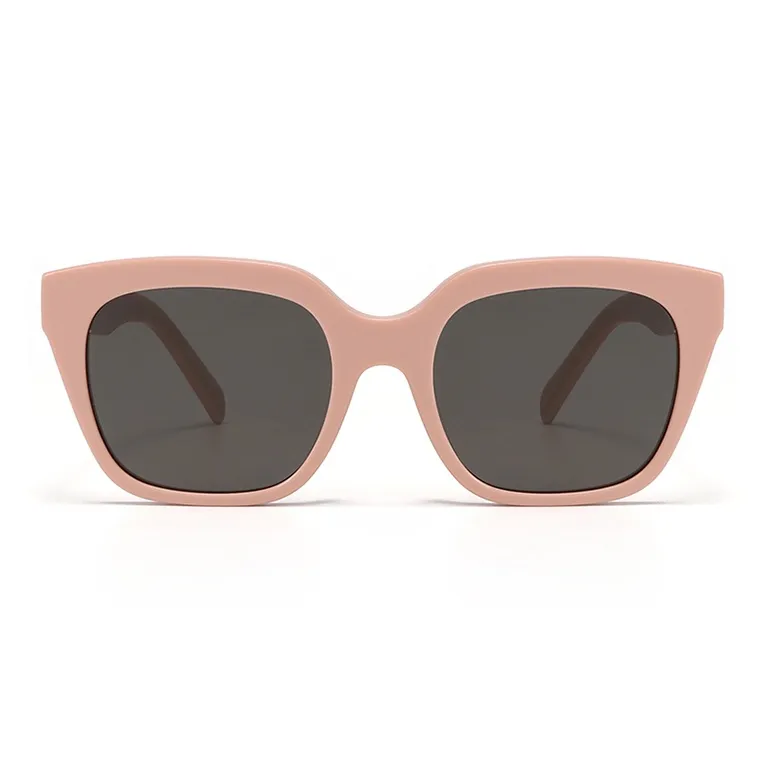PLASTIC BRAIN Plate Frame Square Sunglasses Unisex-4