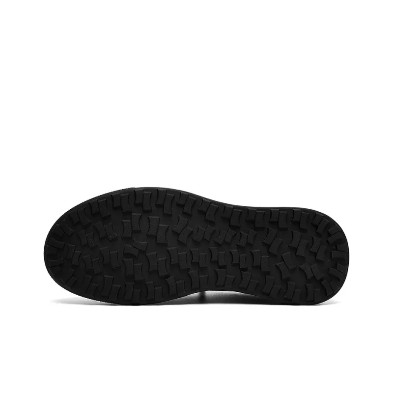 SEPTWOLVES Lightweight And Breathable Low-Top Skateboard Shoes Men's Black-6