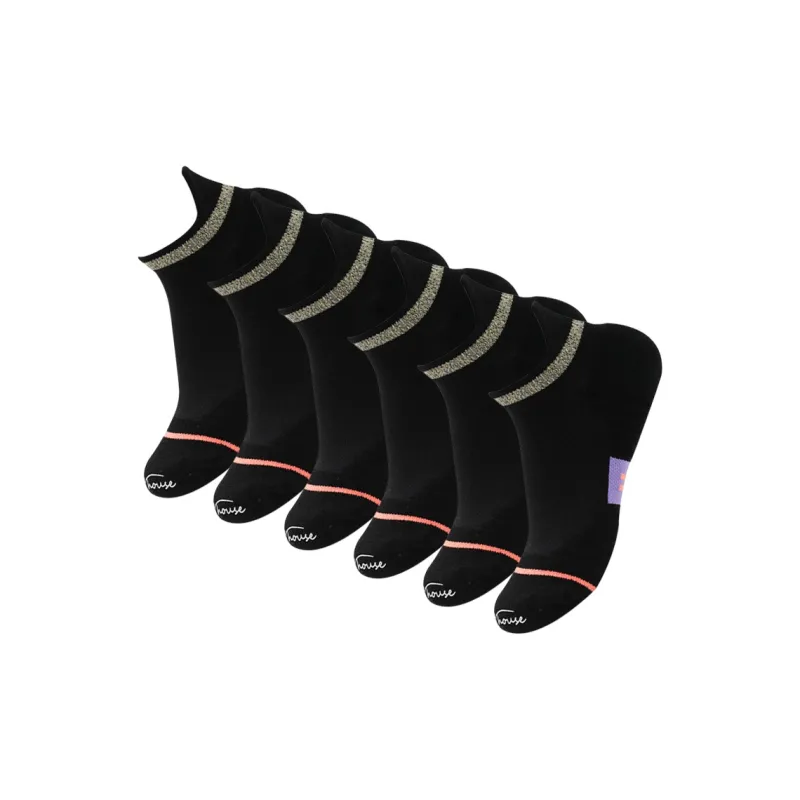 SPORTSHOUSE Ankle Socks Women's 3 Pack-6