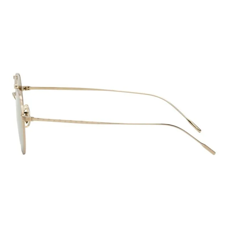 Oliver Peoples Aviator Sunglasses Women's Gold-0
