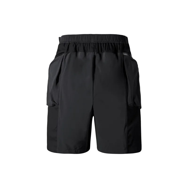 REINDEE LUSION Cargo Shorts Unisex Black-4