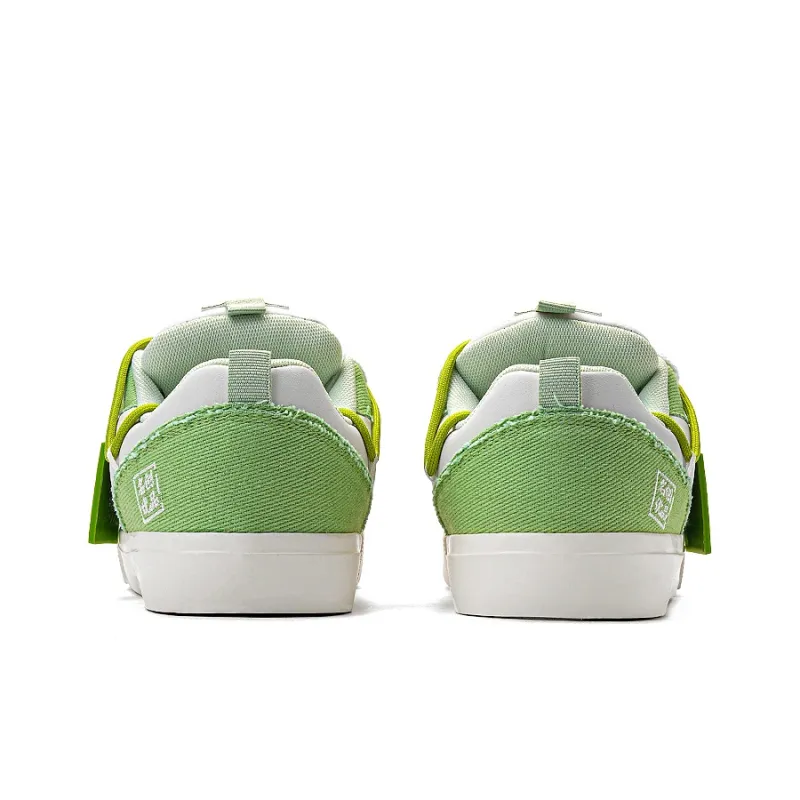 MINISO Low Top Skateboard Shoes Unisex Avocado Green-4