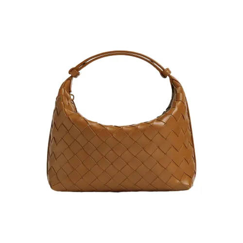 Bottega Veneta Wallace Mini Intrecciato Wood