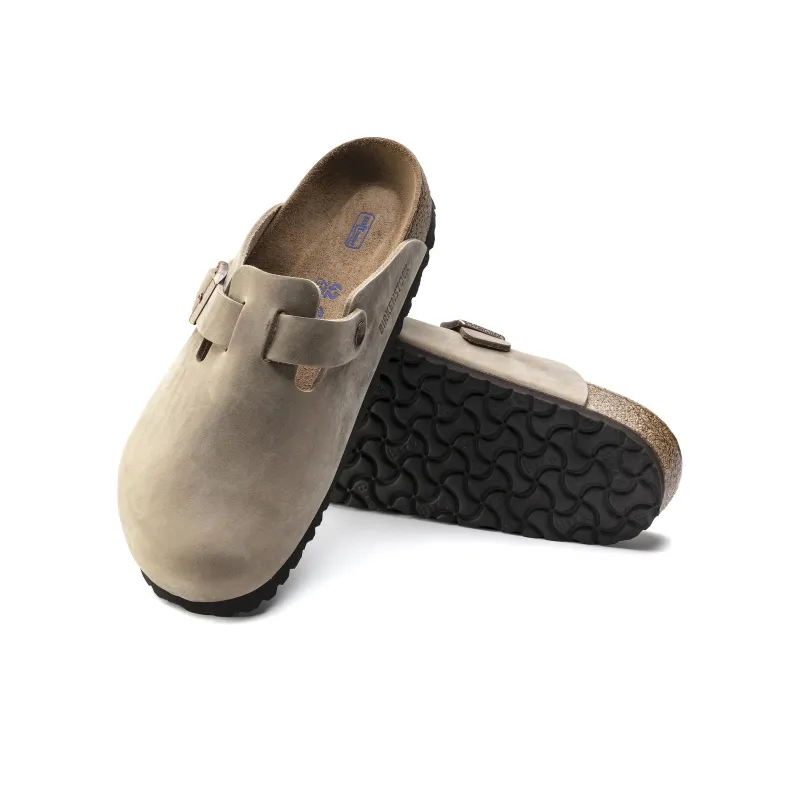 Birkenstock Women's Boston Soft Footbed Oiled Leather 'Tobacco Brown'-5