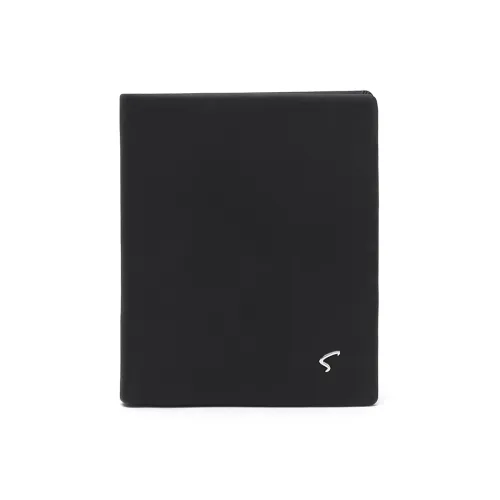 Satchi Cow Leather Wallet Ticket Clip Regular Men's Black