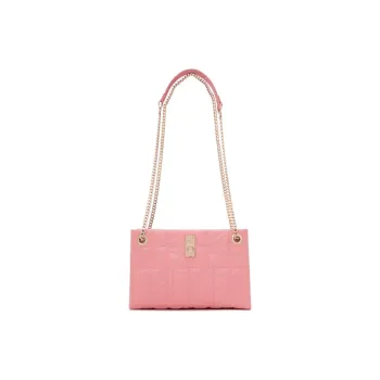 ELLE Leather Underarm Shoulder Bag, Crossbody Bag Women's Pink/Green/Black