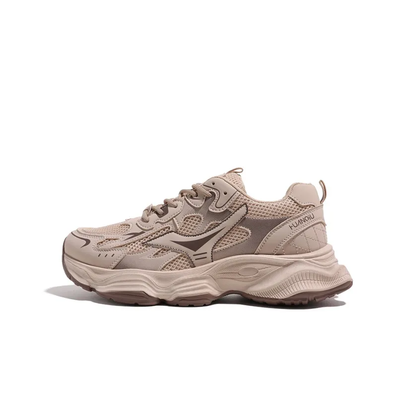 HUANQIU Breathable And Lightweight Low Top Chunky Sneakers Men's-5