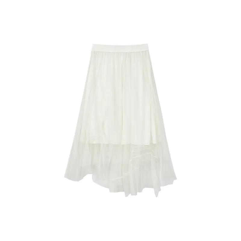 Yu Qianwen Casual Long Skirts Women's-4