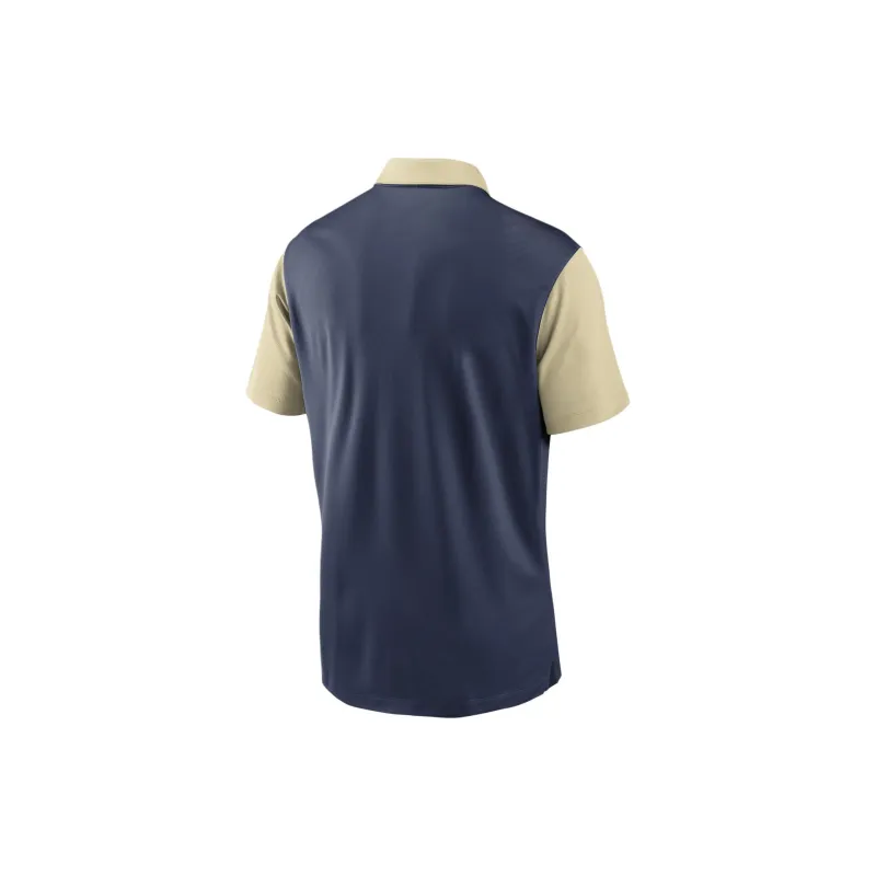 Nike MLB Collaboration Houston Astros Polo Shirt Houston Space Raccoon Team Men's Marine Blue-1