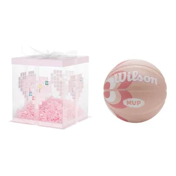 Wilson Rubber Basketball Pink Size 7 Training Unisex
