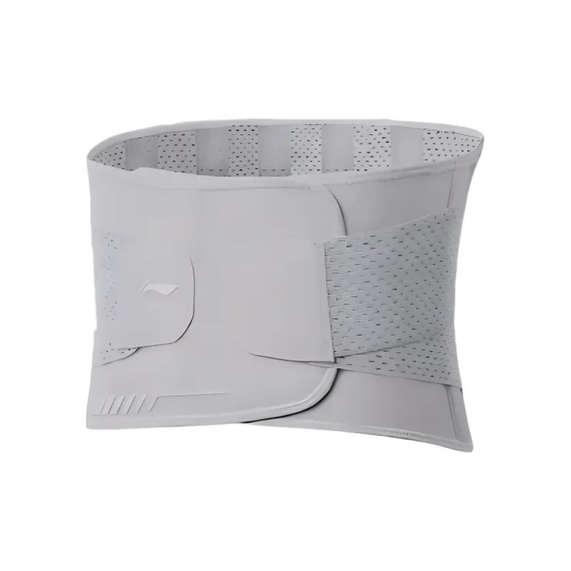 LiNing Back Support Braces Fitness Protective Compression Polyester Elastane Men's-4