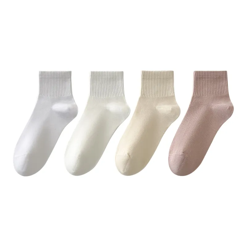 XXLLG Mid Calf Socks Women's 4 Pack-2