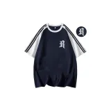 Navy Blue Heather Gray (White Logo)