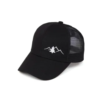 AAJF Cotton Outdoor Truck Driver Hat Embroidered Baseball Cap Compatibility Mesh Hat Unisex