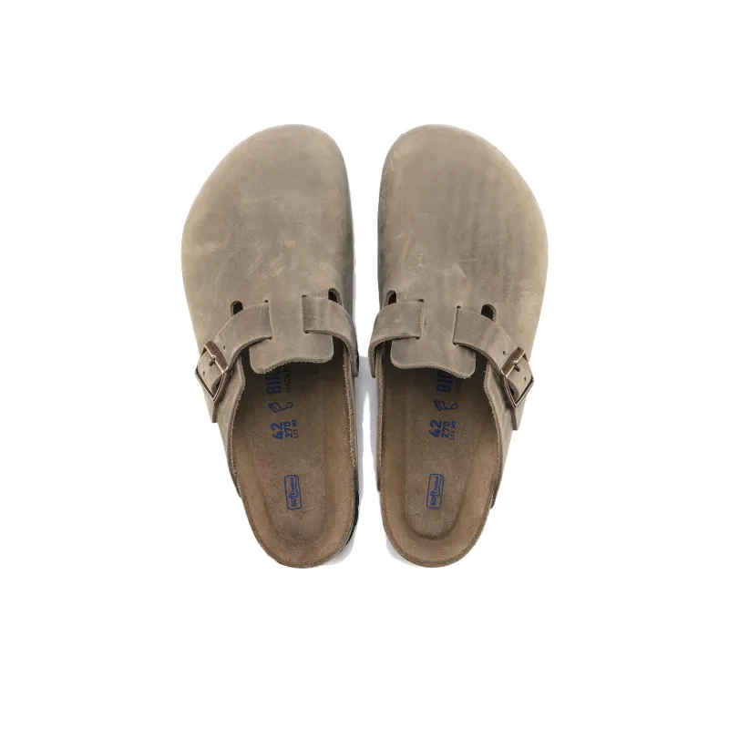 Birkenstock Women's Boston Soft Footbed Oiled Leather 'Tobacco Brown'-4