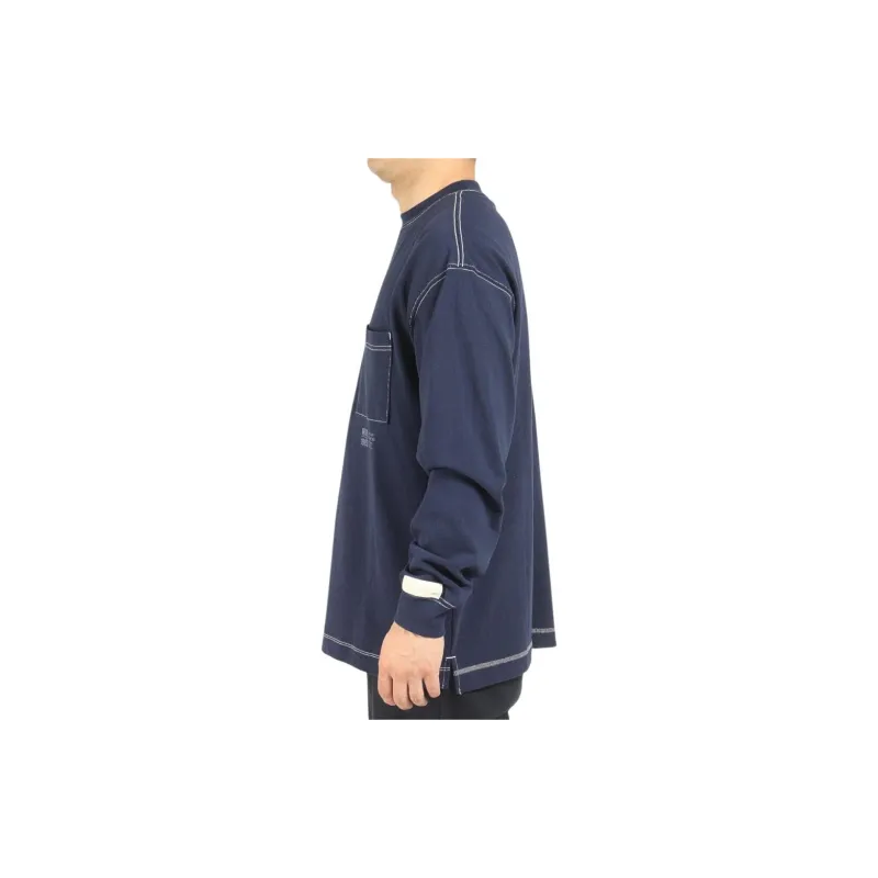 New Balance Sweatshirt Men's Marine Blue-2