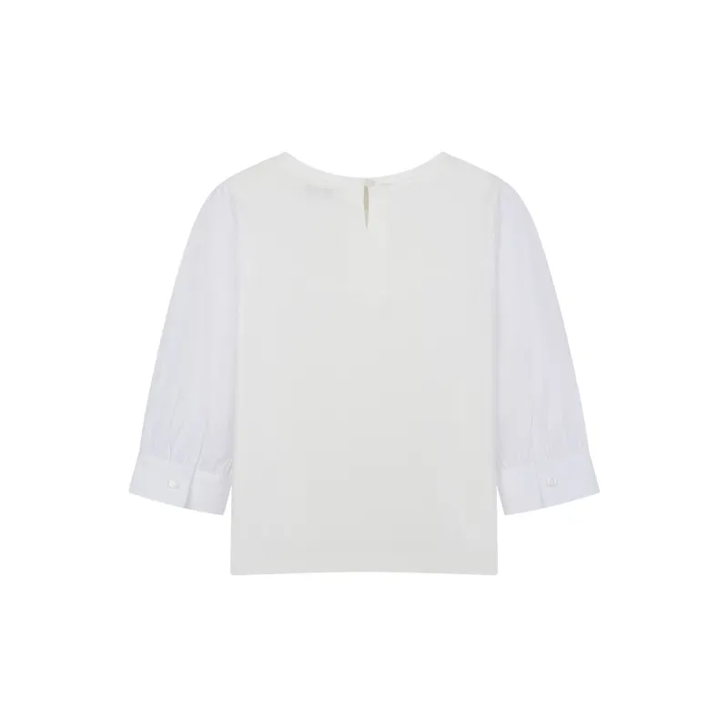 Teenie Weenie T Shirt Women's Ivory White-1