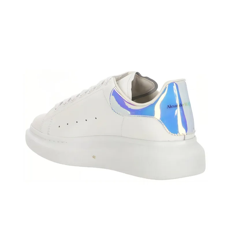 Alexander McQueen Oversized Sneaker 'White Shock Pink'-4