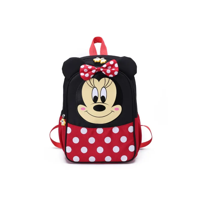 Disney Canvas Backpack Regular Unisex Mickey Mouse Minnie Mouse-2