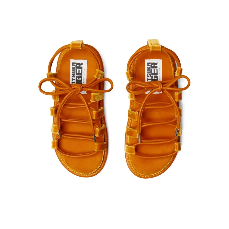Onitsuka Tiger TIGER WARAJI Beach Sandals Unisex Orange-4