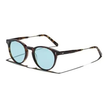 MOSCOT Round Sunglasses Men's Tortoiseshell