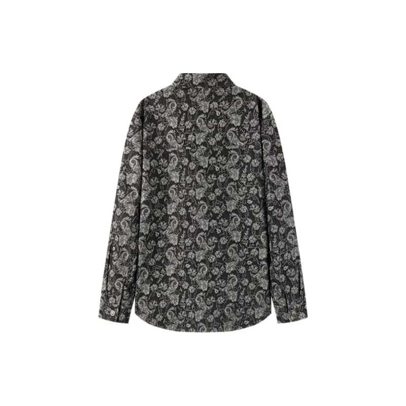 JOHN RICHMOND Shirt Men's Black Gray-1