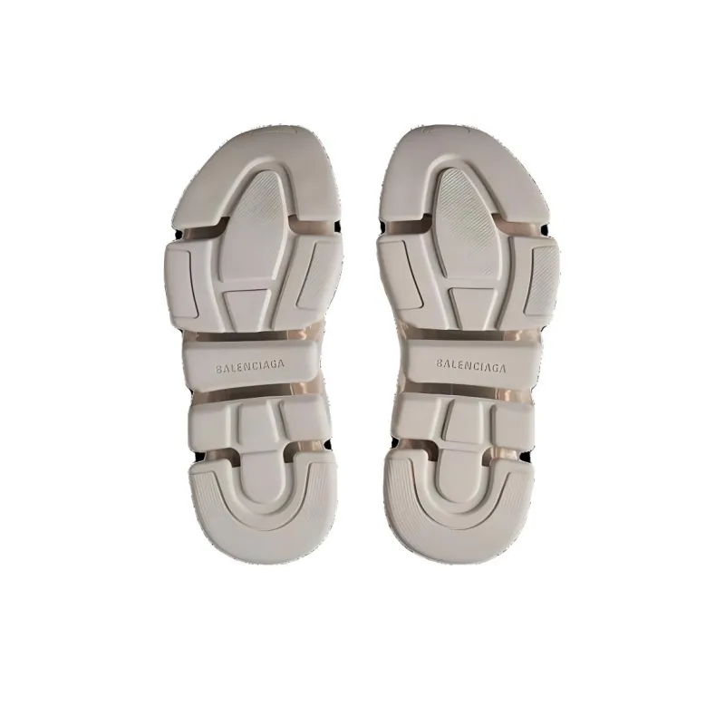 Balenciaga Speed 2.0 High-Top Casual Shoes Men's Light Beige-6