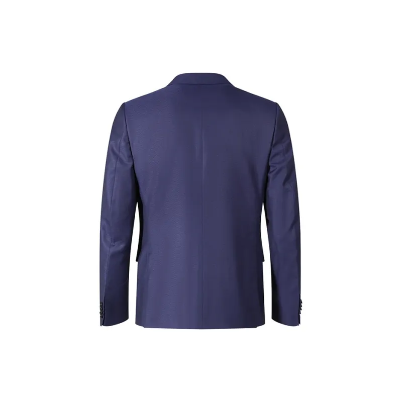 Zegna SS24 Business Suit Men's Dark Blue-2