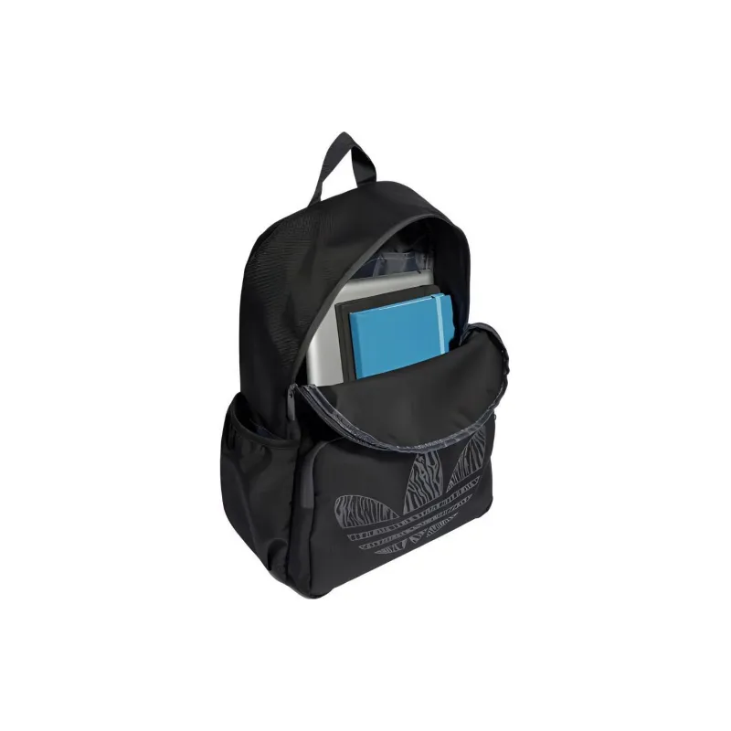 Adidas Originals Polyester Fabric Backpack Regular Unisex Black-3