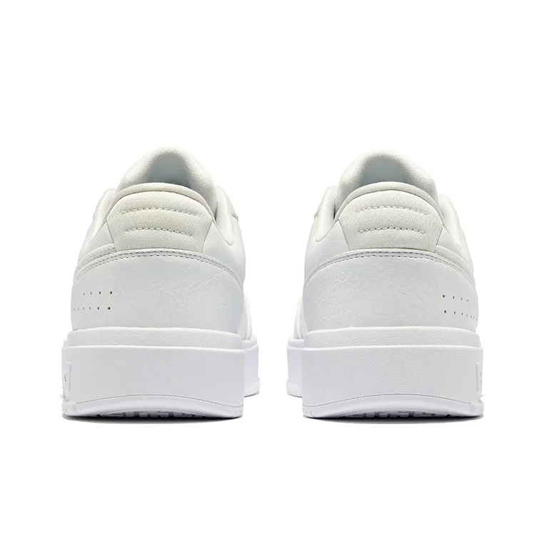 Erke Fun Play Breathable Slip Resistant Low Top Skateboard Shoes Men's Erke White-4